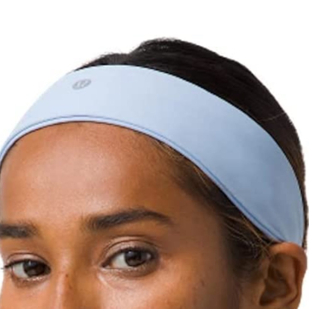🔥SALE!! 🍋3 Lululemon fly away tamer head band blue and Blk only! No white - Picture 6 of 14